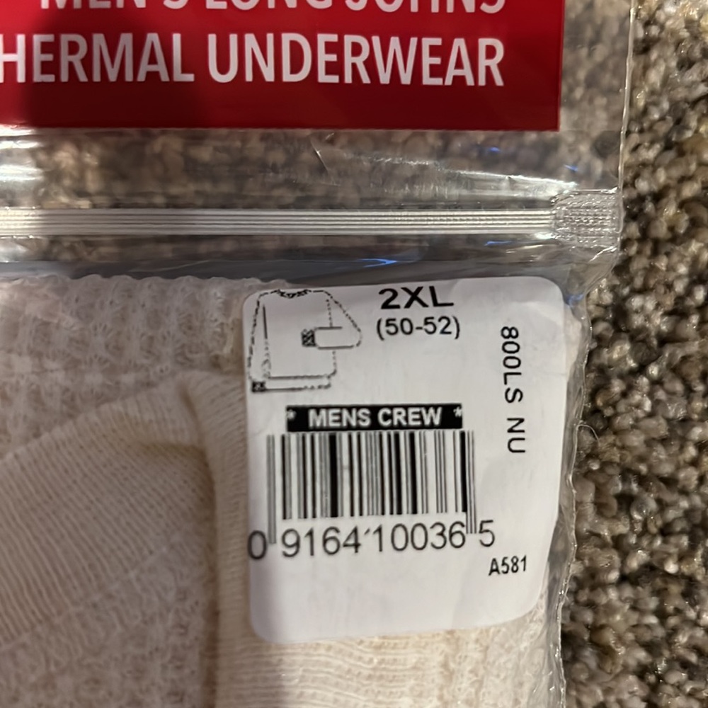 Mens Long Johns Thermal Underwear - Picture 2 of 3
